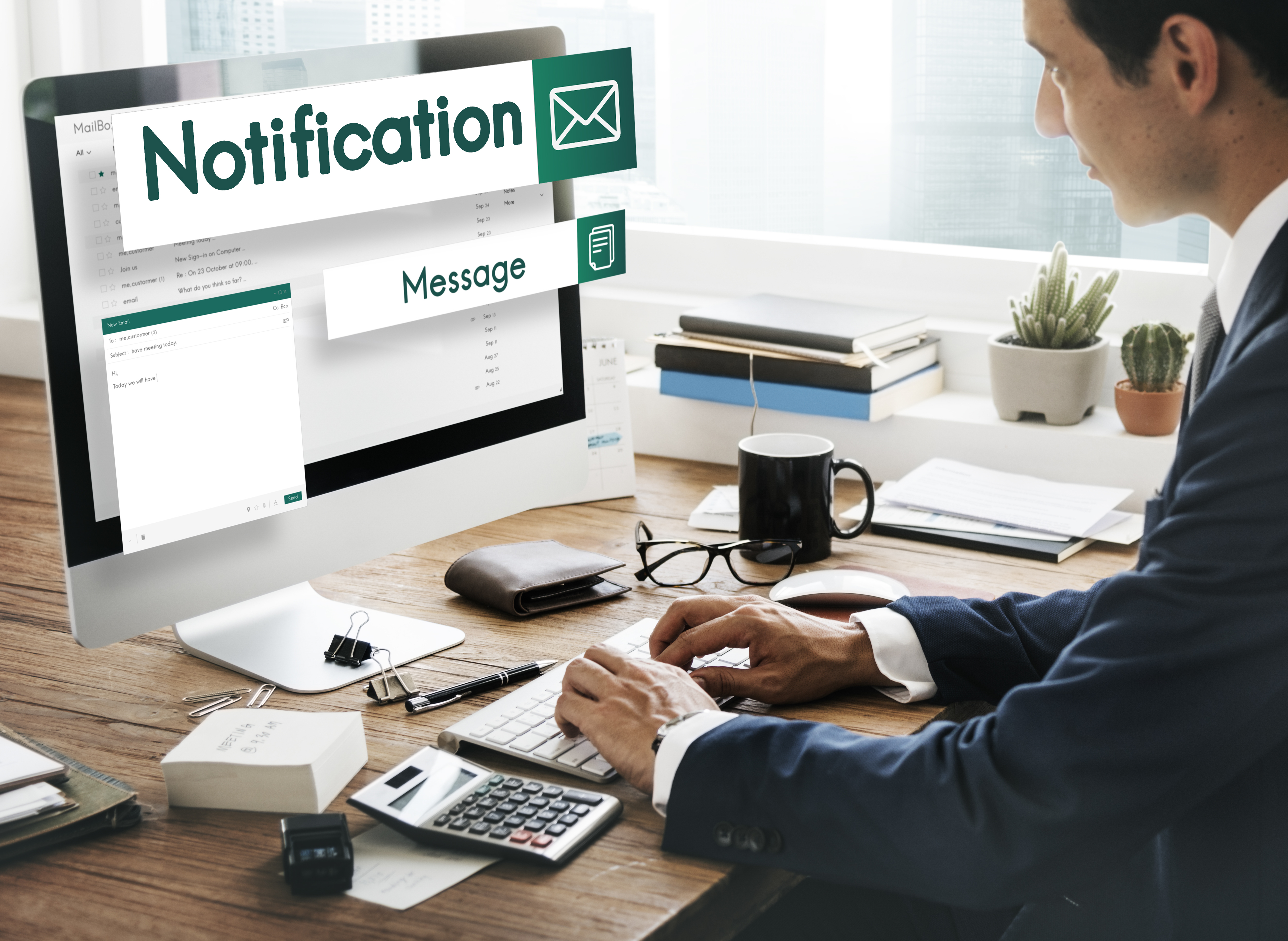 Chat message UI design